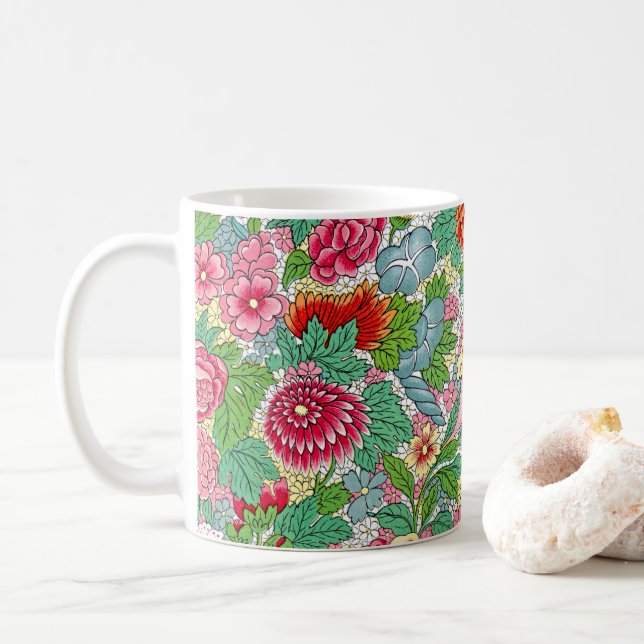 Oriental Elegance Coffee Mug (With Donut)