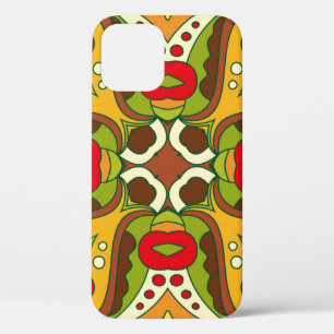 Oriental Ethnic Style Seamless Pattern iPhone 12 Case