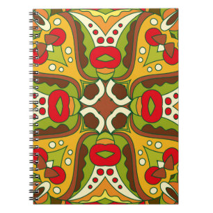 Oriental Ethnic Style Seamless Pattern Notebook