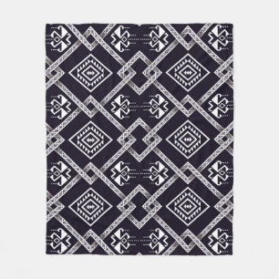 Oriental ethnic, traditional seamless background. fleece blanket