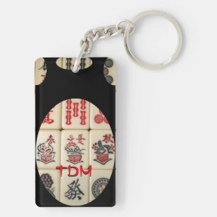 Oriental expression key ring