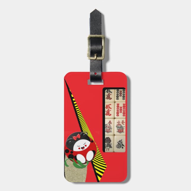 Oriental Expression Luggage Tag (Front Vertical)