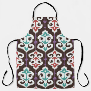 Oriental fabric ornament seamless pattern apron