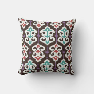 Oriental fabric ornament seamless pattern cushion