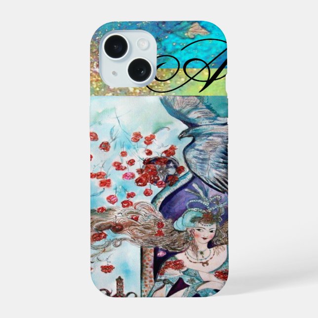 ORIENTAL FAIRY TALE MONOGRAM iPhone 15 CASE (Back)