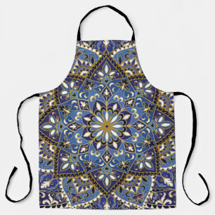 Oriental Floral: Vintage Carpet Apron