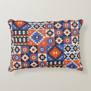 Oriental geometric seamless pattern. Ethnic design Decorative Cushion