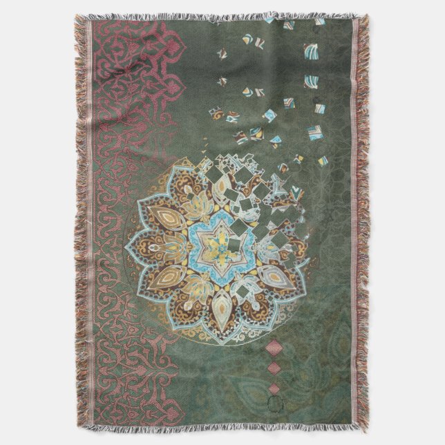 Oriental Glow III - Blanket (Front Vertical)
