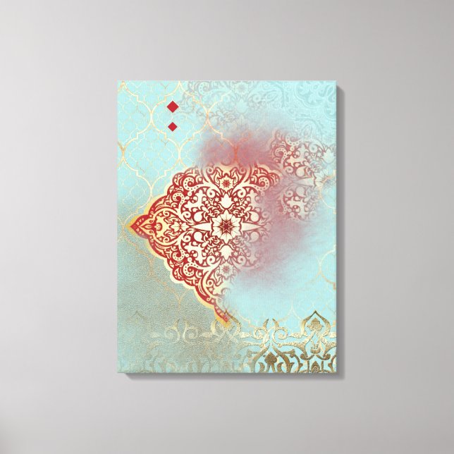 Oriental Glow - Wrapped Canvas (Front)