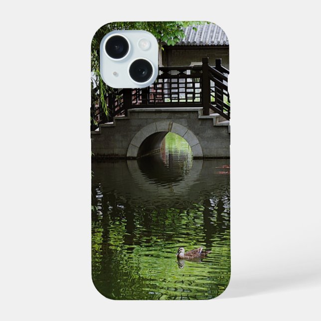 Oriental  iPhone 15 case (Back)