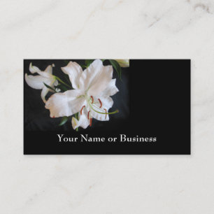 Oriental Lily Business Card