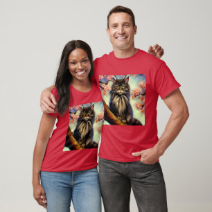 Oriental Longhair Cat  T-Shirt