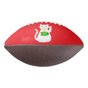 Oriental Lucky Cat American Football