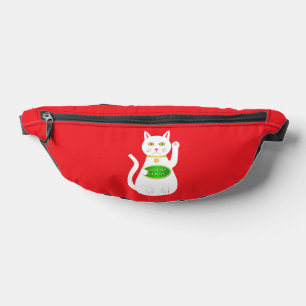 Oriental Lucky Cat Bum Bags