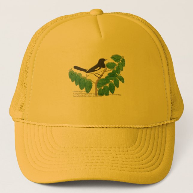 Oriental Magpie-Robin Trucker Hat (Front)