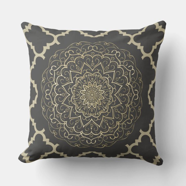 Oriental Mandala - Pillow (Front)