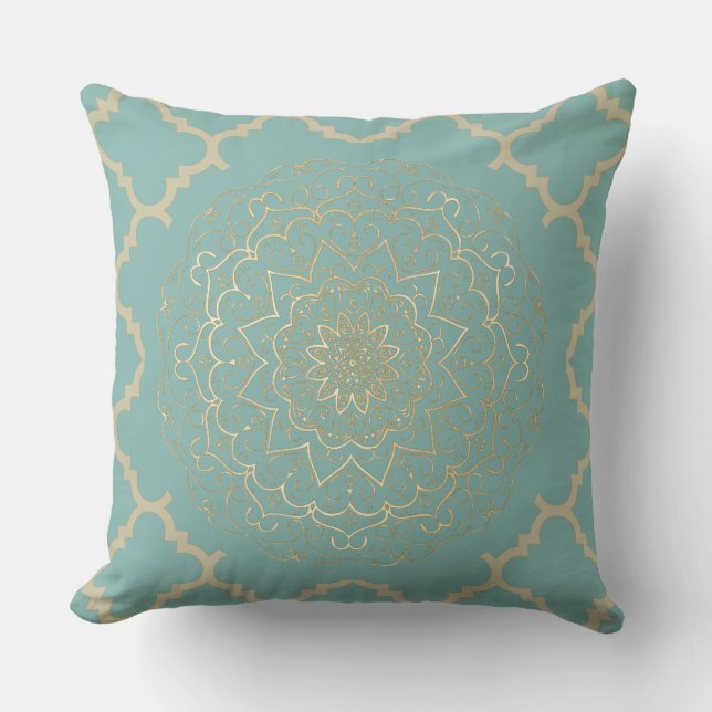 Oriental Mandala - Pillow (Front)