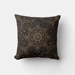 Oriental mandala royal seamless pattern cushion