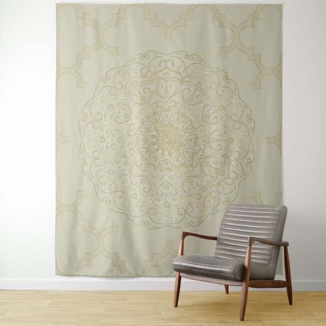 Oriental Mandala - Tapestry (In Situ)