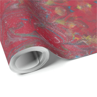 Oriental Marble Painting Gift Wrap
