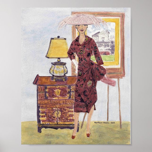 Oriental Matisse #2 Poster (Front)