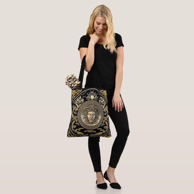 Oriental Medusa  Tote Bag (On Model)