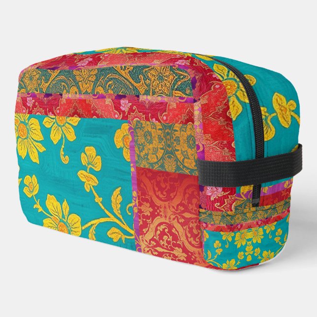 ORIENTAL Moroccan Colours Pattern - Toiletry Bag (Left Corner)