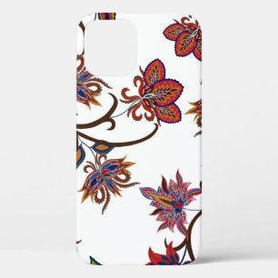 Oriental motives. Seamless pattern with beautiful iPhone 12 Case