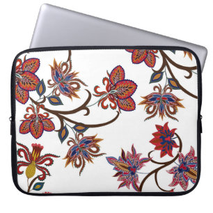 Oriental motives. Seamless pattern with beautiful Laptop Sleeve