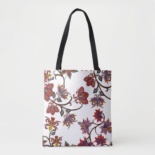 Oriental motives. Seamless pattern with beautiful  Tote Bag (Front)