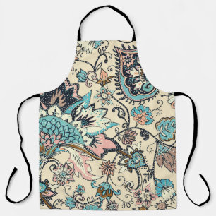 Oriental Paisley: Stylised Textile Elegance. Apron