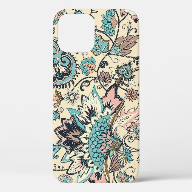 Oriental Paisley: Stylised Textile Elegance. Case-Mate iPhone Case (Back)