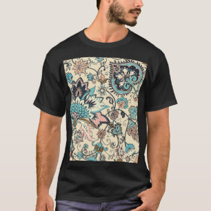 Oriental Paisley: Stylised Textile Elegance. T-Shirt