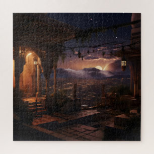 Oriental Palace Night View Jigsaw Puzzle