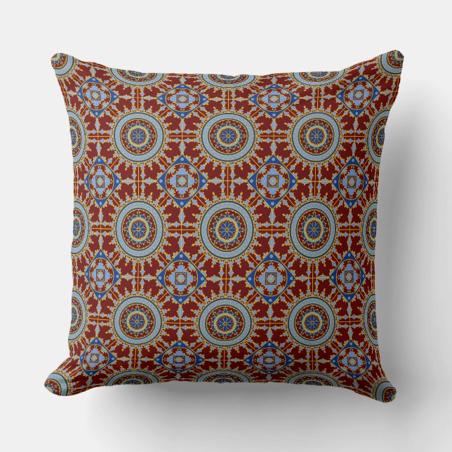 Oriental Pattern Cushion (Front)
