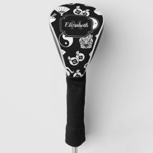 Oriental Pattern Golf Head Cover