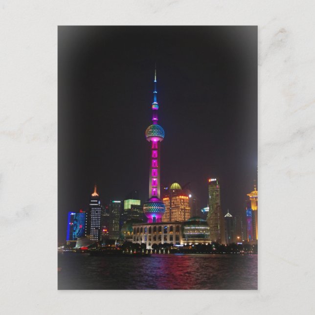 Oriental Pearl Tower - Shanghai, China Postcard (Front)