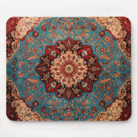 Oriental Persian Carpet Sapphire Red