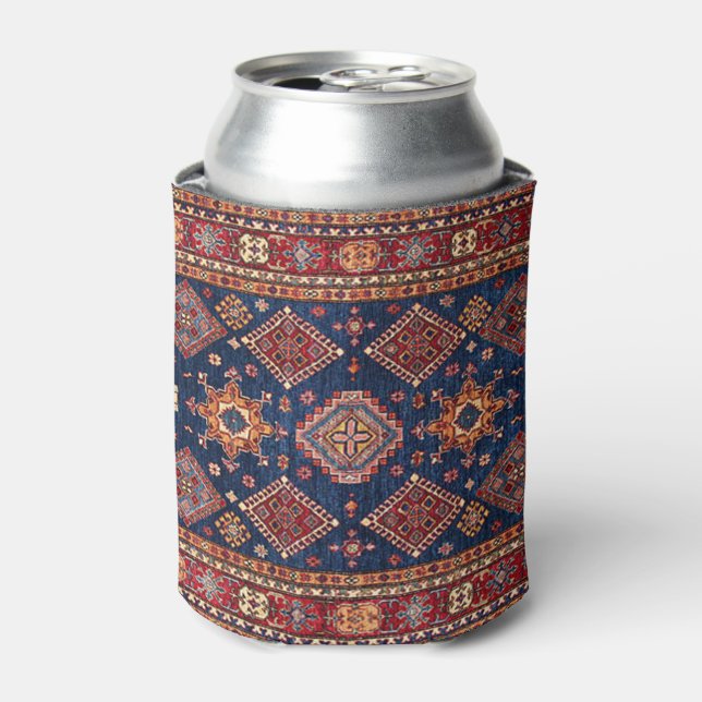 Oriental  Persian Turkish Rug Pattern Can Cooler (Can Front)