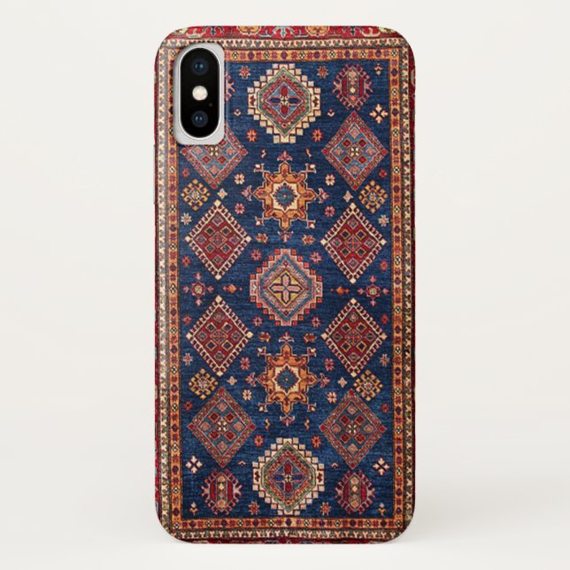Oriental Persian Turkish Rug Pattern Case-Mate iPhone Case (Back)