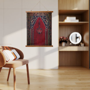 Oriental Prayer Rug Design – Printed Hanging Tapestry