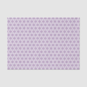 Oriental Purple Ayame Asanoha Japanese Oriental Tissue Paper