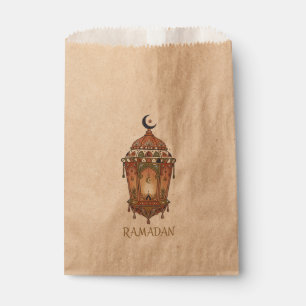 Oriental Ramadan Lantern Illustration Favour Bags