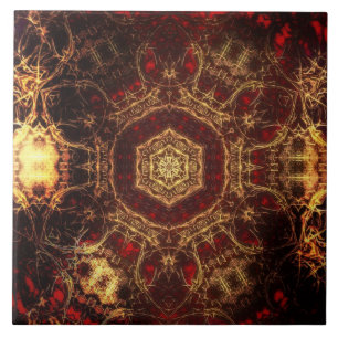 Oriental Rug  Ceramic Tile