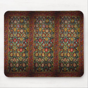 Oriental rug design mouse mat