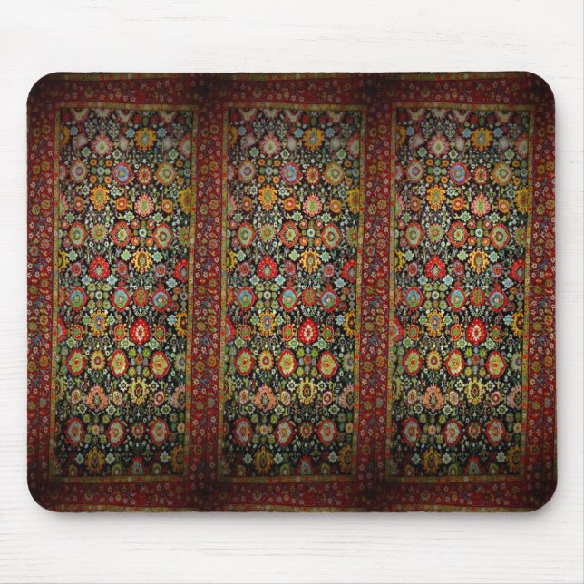 Oriental rug design mouse mat (Front)