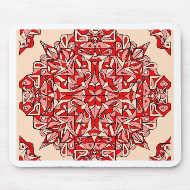 Oriental rug design! mouse mat (Front)