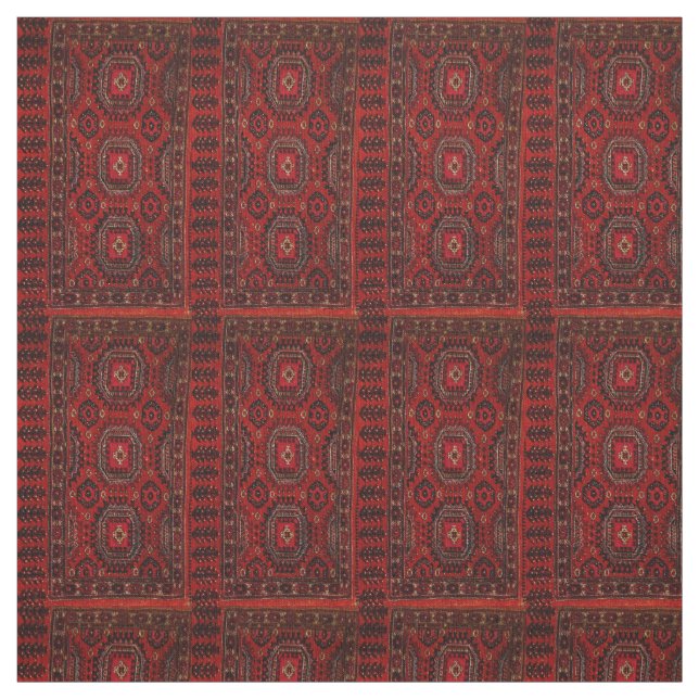 Oriental rug fabric (Swatch)