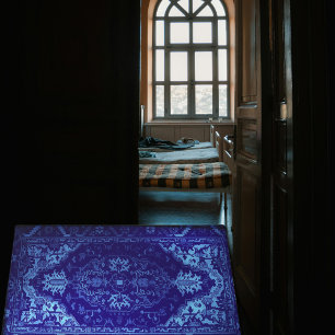 Oriental rug - grunge blue look