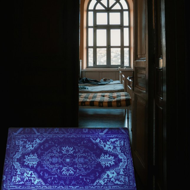 Oriental rug -  grunge  blue  look (Creator Uploaded)